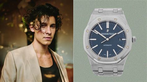 Shawn Mendes' Royal Oak is the perfect addition to his watch 